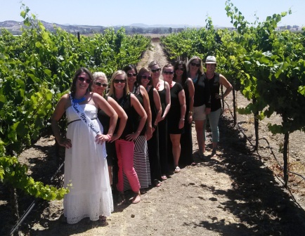 private wine tour of Sonoma, bachelorette party