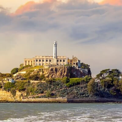 Alcatraz from the water