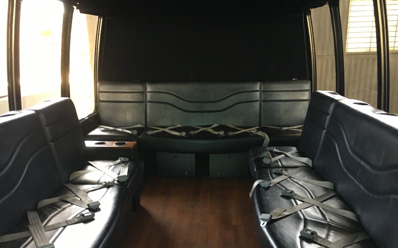 Limo Party Bus Interior