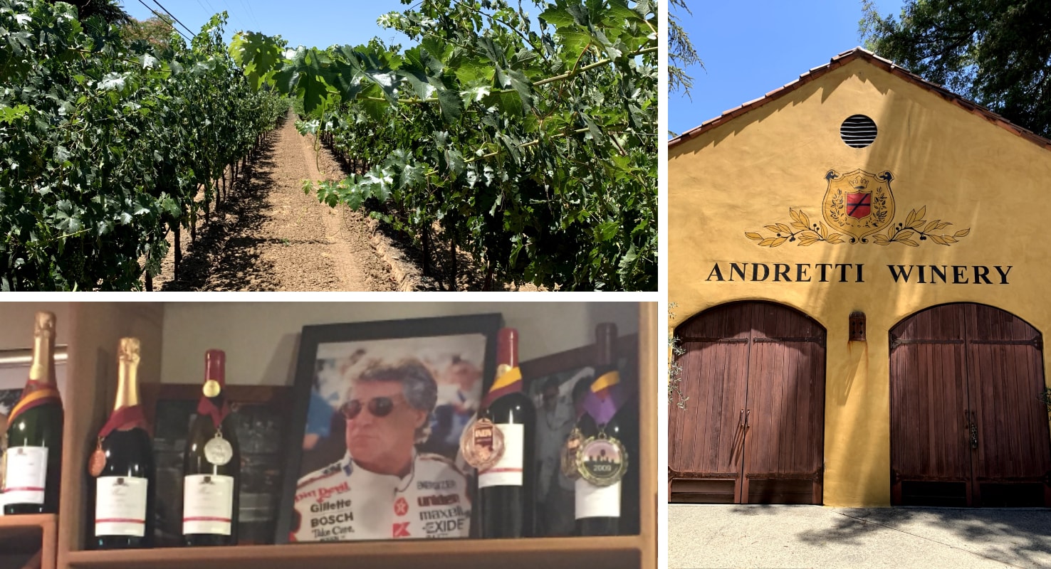 Mario Andretti's Napa Valley Winery